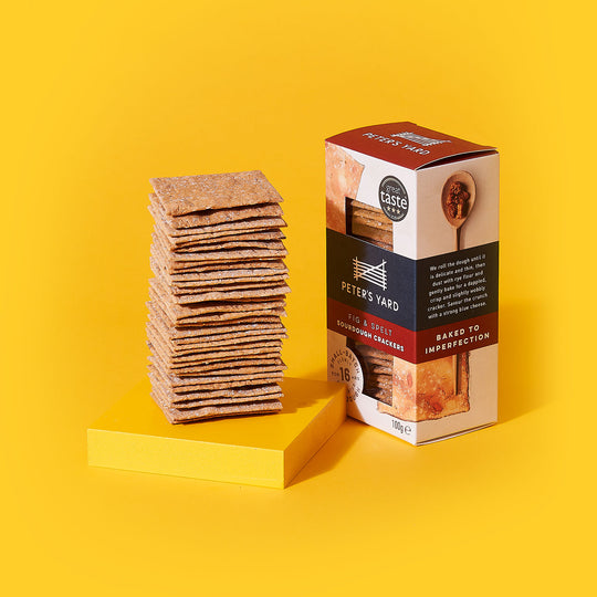 Peter's Yard Spelt & Fig Crackers