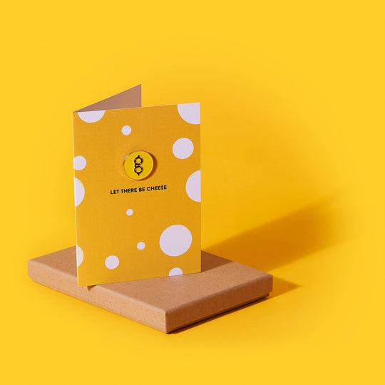 Greetings Card, Pin Badge and Voucher